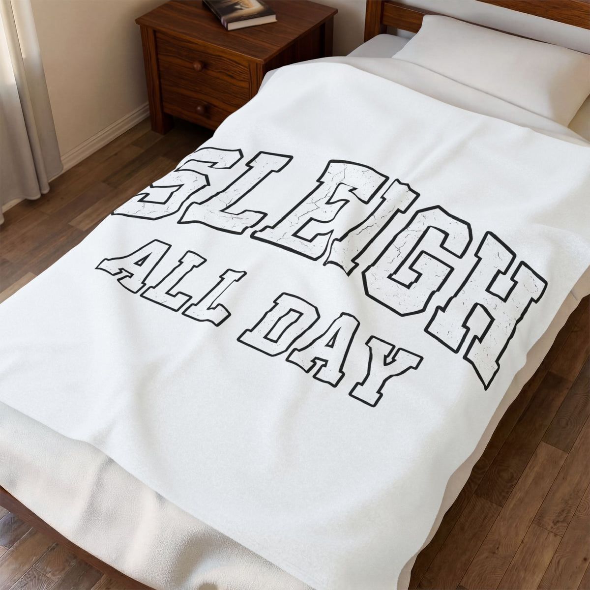 University Font Blanket Christmas Festive Gift Women Hand Drawn Blanket Typography Blanket Xmas Fan Holiday Blanket Seasonal Graphic Old School