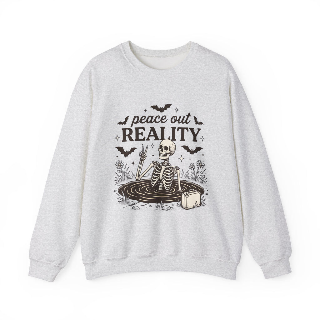 Skeleton Graphic Sweatshirt Funny Halloween Gift Women Gothic Sweatshirt Bones Sweatshirt Humor Fan Dark Sweatshirt Spooky Graphic Vintage Bat Sweatshirt