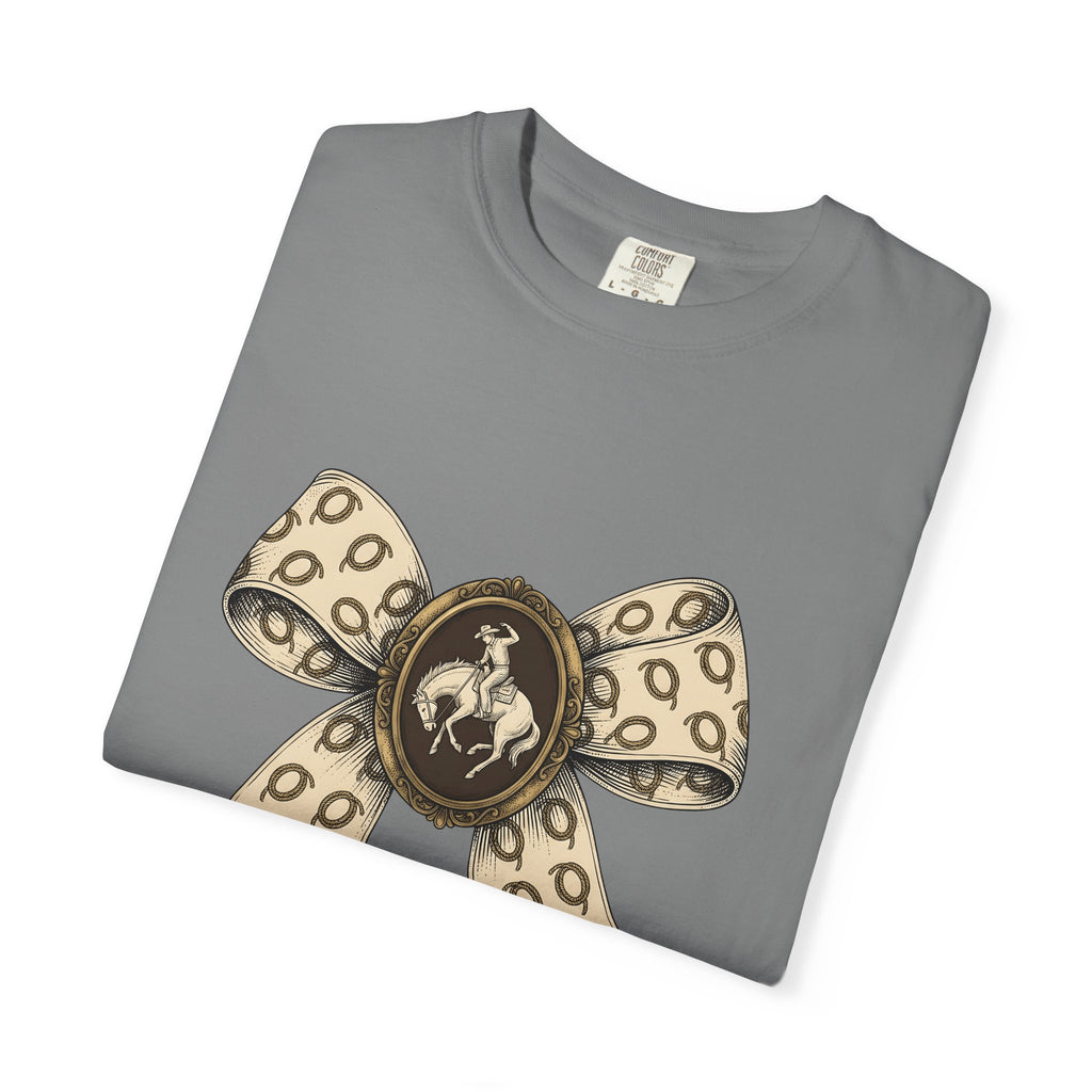 Rodeo Girl T-Shirt Cowgirl Equine Gift Women Retro T-Shirt Cowgirl