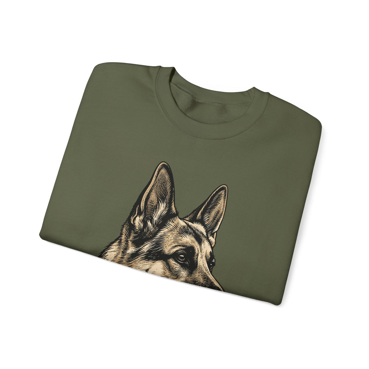 German Shepherd Sweatshirt Dog Pets Gift Women Hand Drawn Sweatshirt Alsatian Sweatshirt Dog Fan Illustrated Graphic Dog Design Vintage Animal Portrait