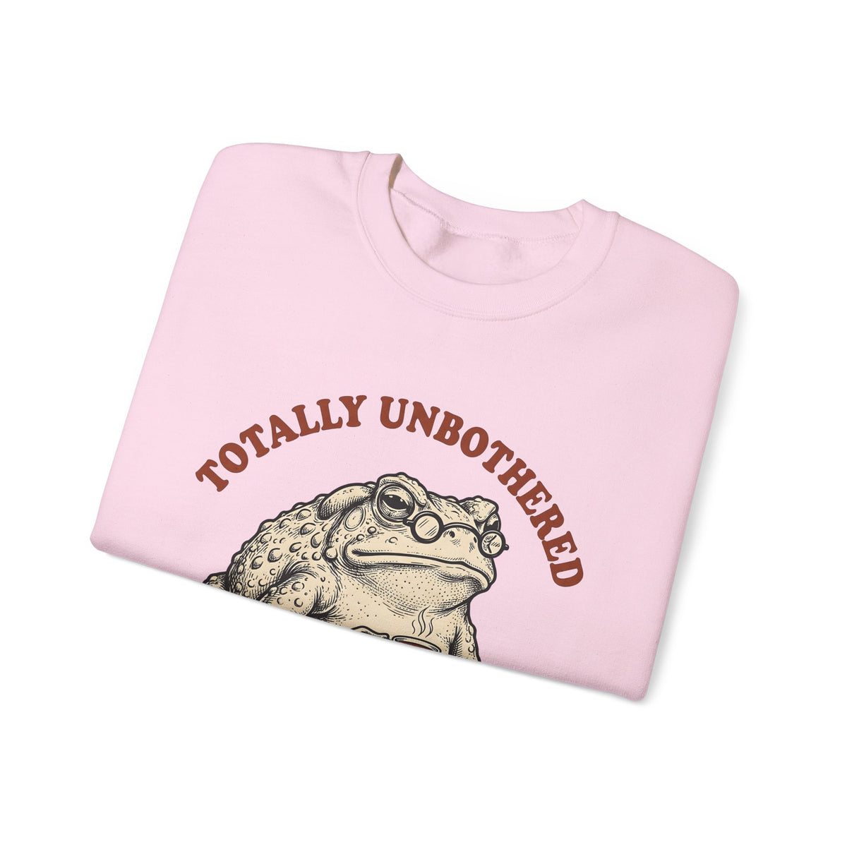 Toad Coffee Sweatshirt Funny Animal Gift Women Vintage Sweatshirt Coffee Sweatshirt Humor Fan Retro Sweatshirt Creature Graphic Hand Drawn Glasses Sweatshirt