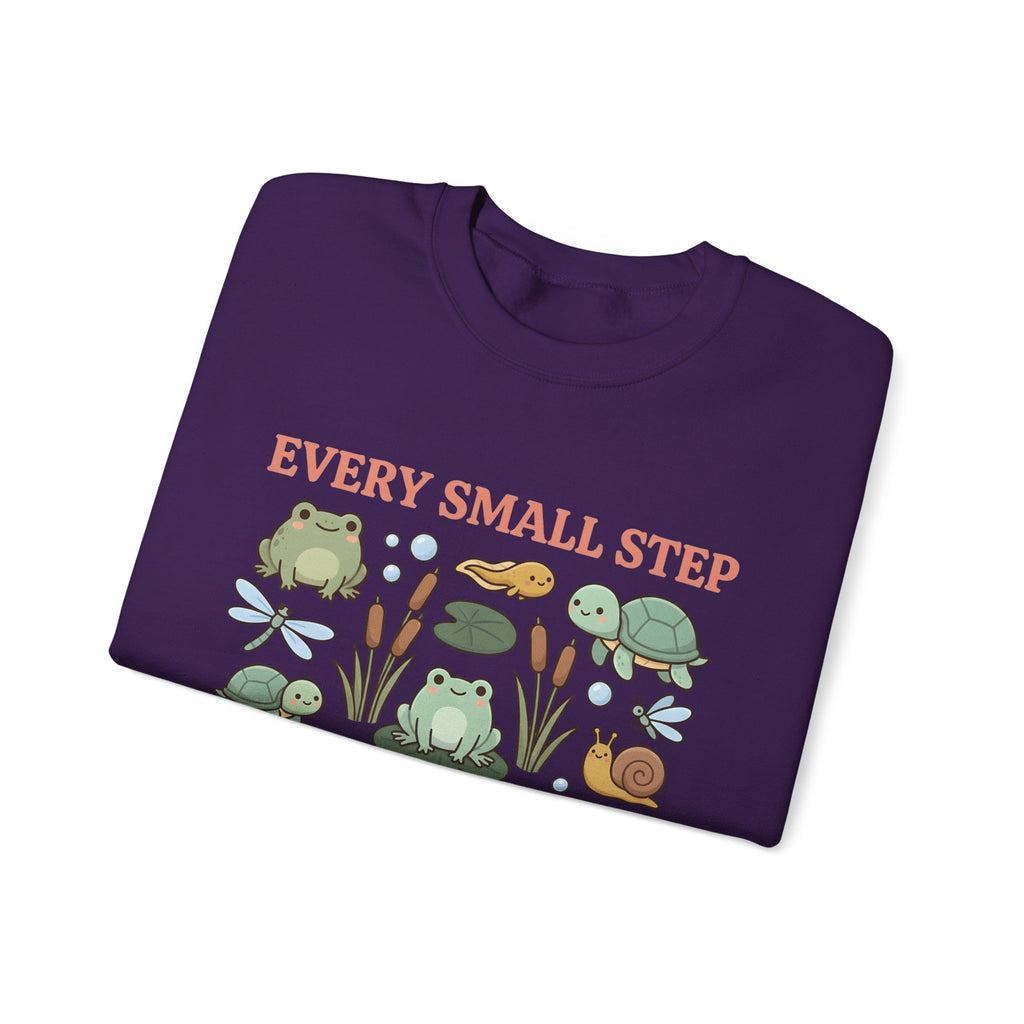 Frog Turtle Snail Sweatshirt Motivation Nature Gift Women Cartoon Sweatshirt Amphibian Sweatshirt Inspirational Enthusiast Comic Sweatshirt Environmental