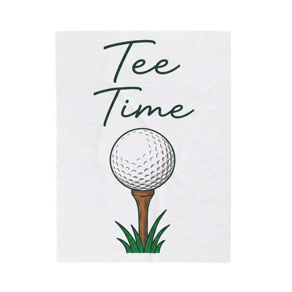 Golf Ball Golf Hiking Gift Flat Golf Golfing Fan Simple Blanket