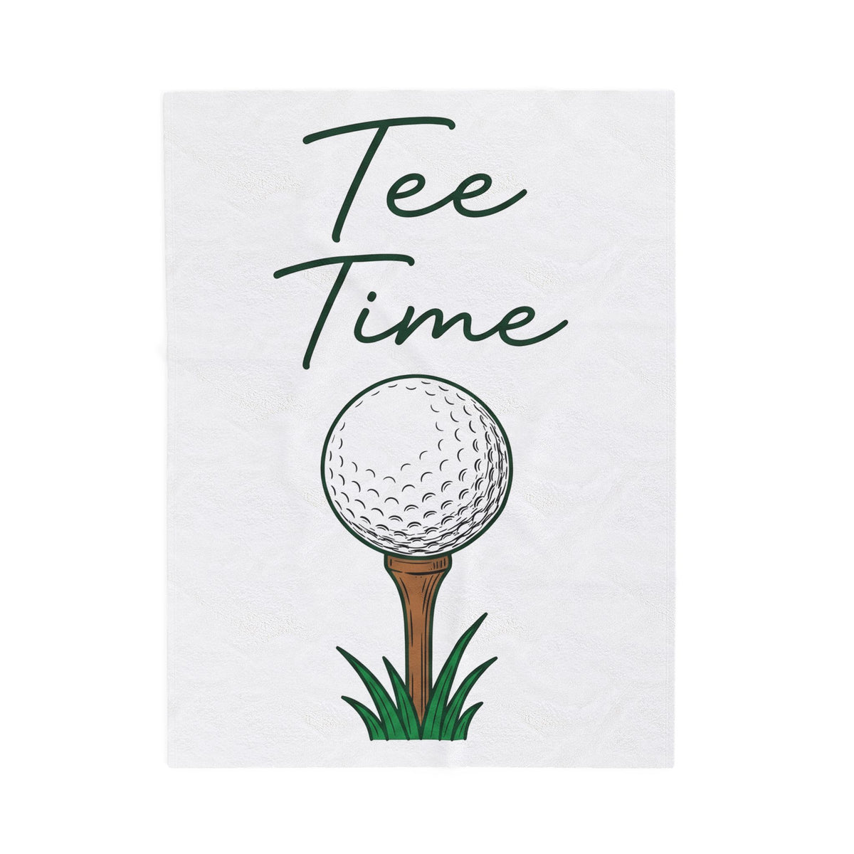 Golf Ball Golf Hiking Gift Flat Golf Golfing Fan Simple Blanket