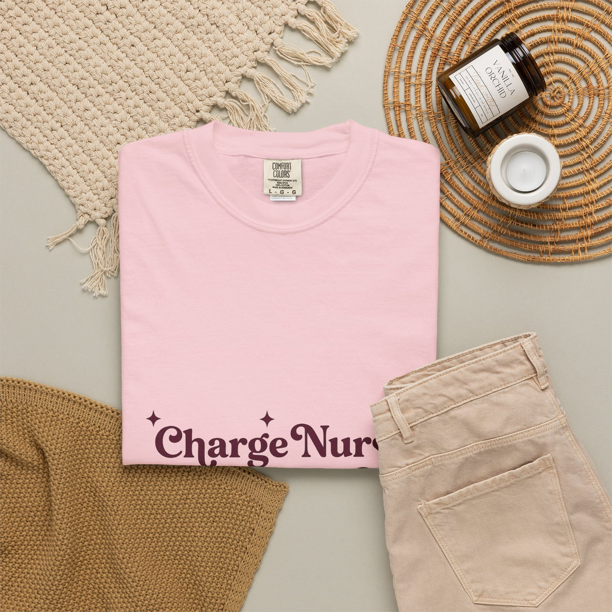 Nurse Script T-Shirt Nurse Health Gift Women Cute T-Shirt Script T-Shirt
