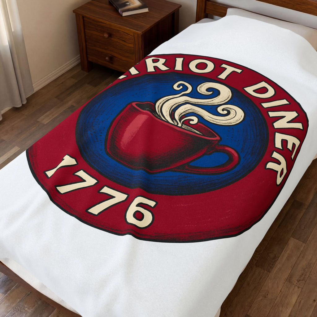 Coffee Blanket Blanket America Café Gift Women Hand Drawn Blanket Blanket Blanket