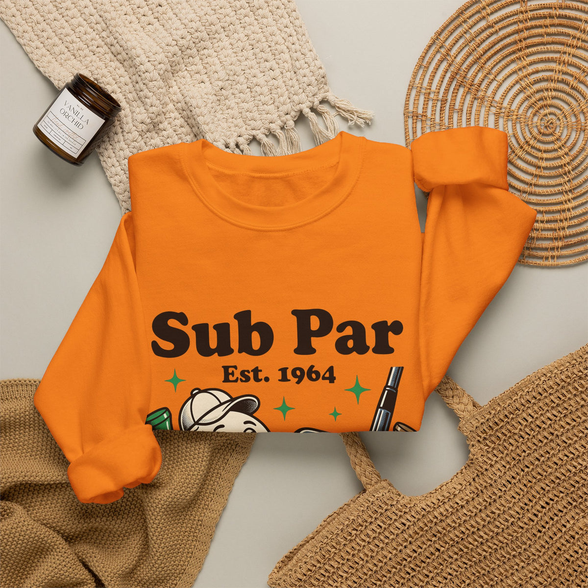 Golf Cartoon Sweatshirt Golf Humor Gift Women Vintage Sweatshirt Cartoon Character T-Sh