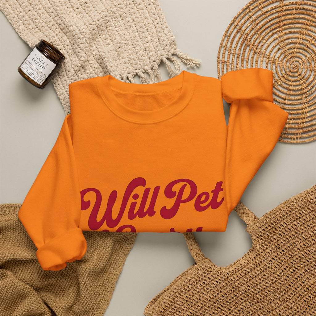 Puppy Phrase Sweatshirt Dog Pets Gift Women Comic Sweatshirt Puppy Sweatshirt Dog Fan Cartoon Sweatshirt Animal Graphic Old School Dog Bone Sweatshirt
