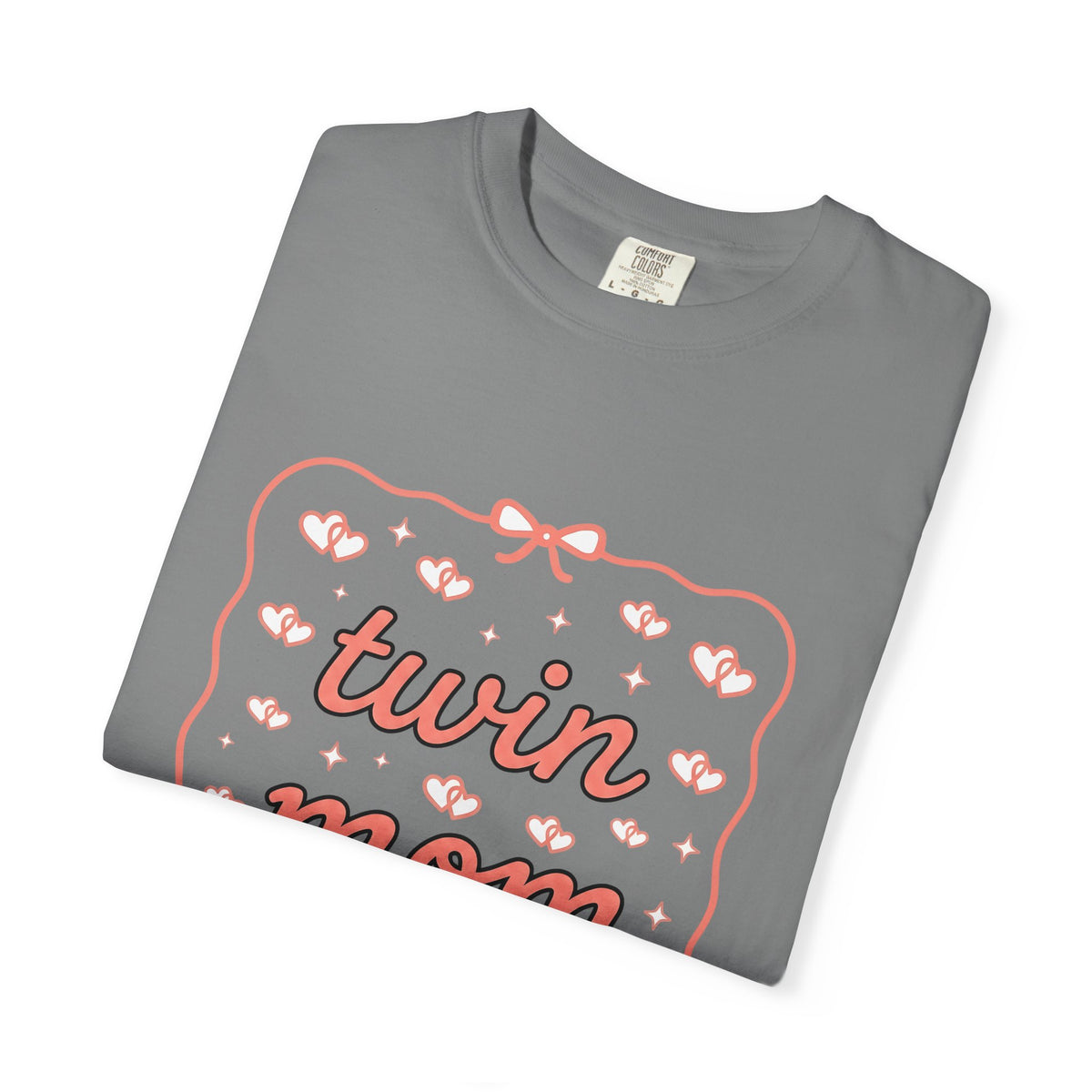Romantic Motif T-Shirt Moms Kin Gift Women Playful T-Shirt Love T-Shirt Motherhood Fan Whimsical T-Shirt Family Graphic Outline Knot T-Shirt