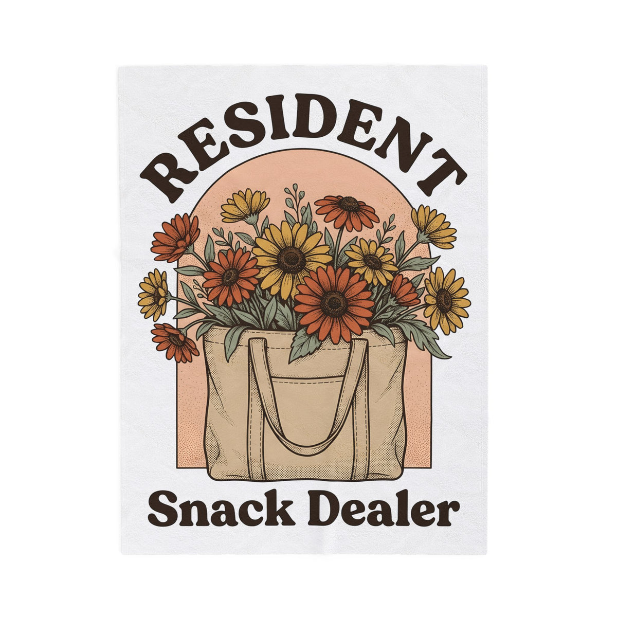Flower Blanket Blanket Moms Bloom Gift Women Rustic Blanket Tote Blanket Mother Fan Vintage Blanket Floral Graphic Retro Garden Flowers Blanket