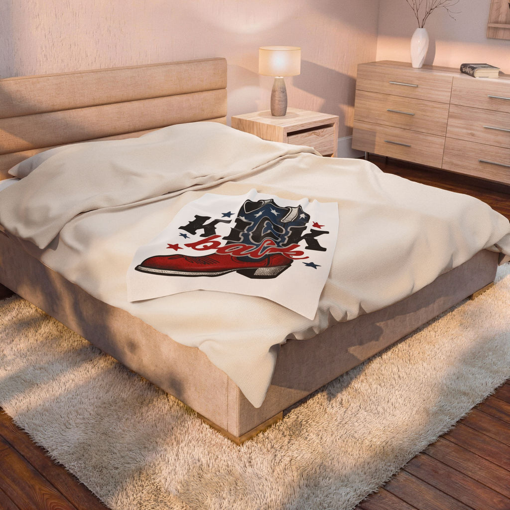 Rodeo Boot Blanket America Frontier Gift Women Heritage Blanket Boot Blanket American Fan Cowboy Blanket Western Graphic Vintage-Inspired Star