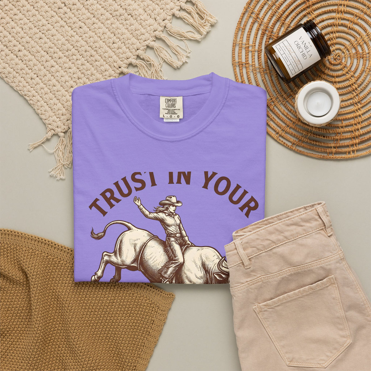 Cowgirl Rodeo T-Shirt Cowgirl Western Wear Gift Women Hand Drawn T-Shirt Rodeo T-Shirt Cowboy Fan Illustrated T-Shirt Country Graphic Sketch Rodeo