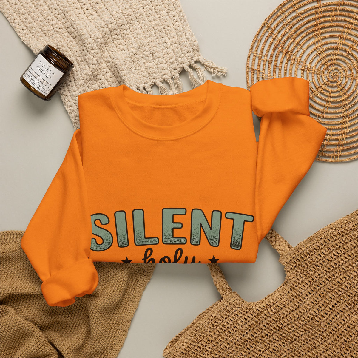 Holiday Text Sweatshirt Christmas Holiday Gift Women Playful Sweatshirt Typographic Sweatshirt Xmas Fan Festive Graphic Holiday Design Christmas