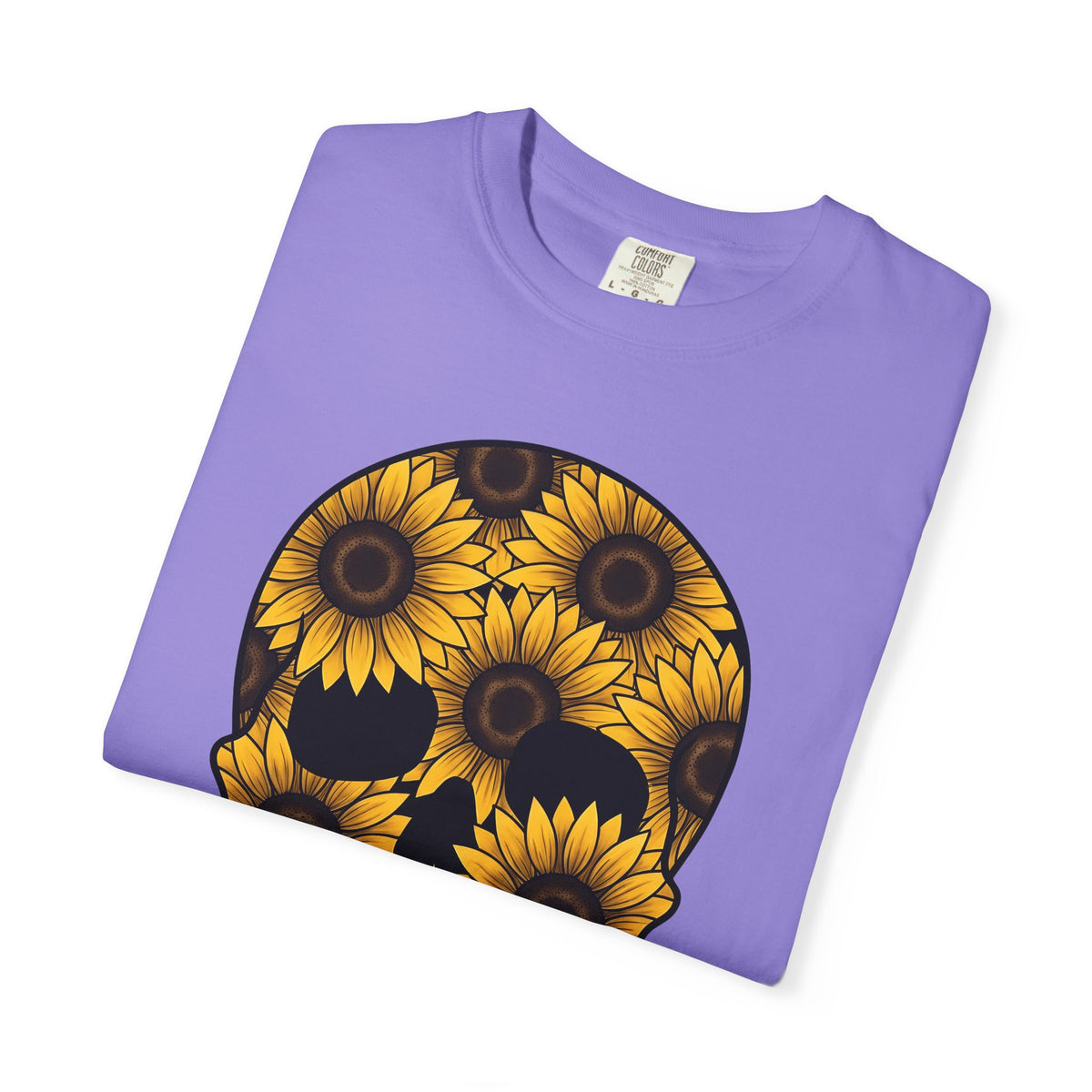 Bloom Skull T-Shirt Floral Alternative Gift Women Pop Art T-Shirt Sugar Skull T-Shirt Floral Fan Pop Art T-Shirt Punk Graphic Tribal Petals T-Shirt