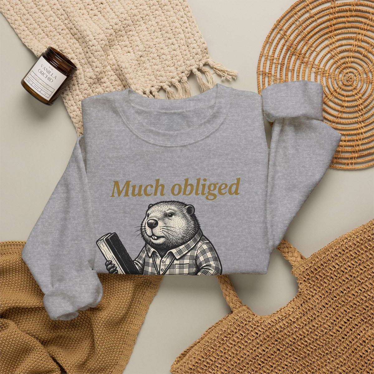 Beaver Educator Sweatshirt Teachers Wildlife Gift Women Retro Sweatshirt Beaver Sweatshirt Teacher Enthusiast Vintage Sweatshirt Animal Graphic Sketch