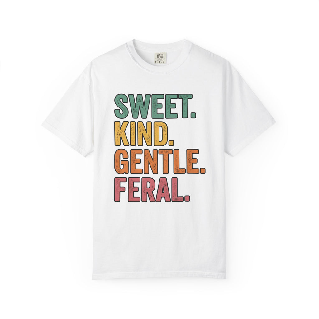 Bold Retro Text T-Shirt Mom Humor Gift Women Distressed T-Shirt Typography T-Sh